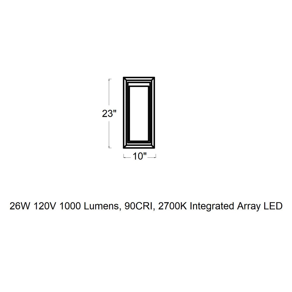 Sean Lavin Urbandale Outdoor LED Wall Sconce