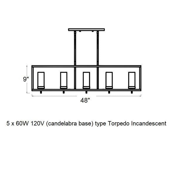 Zire Island Pendant Light