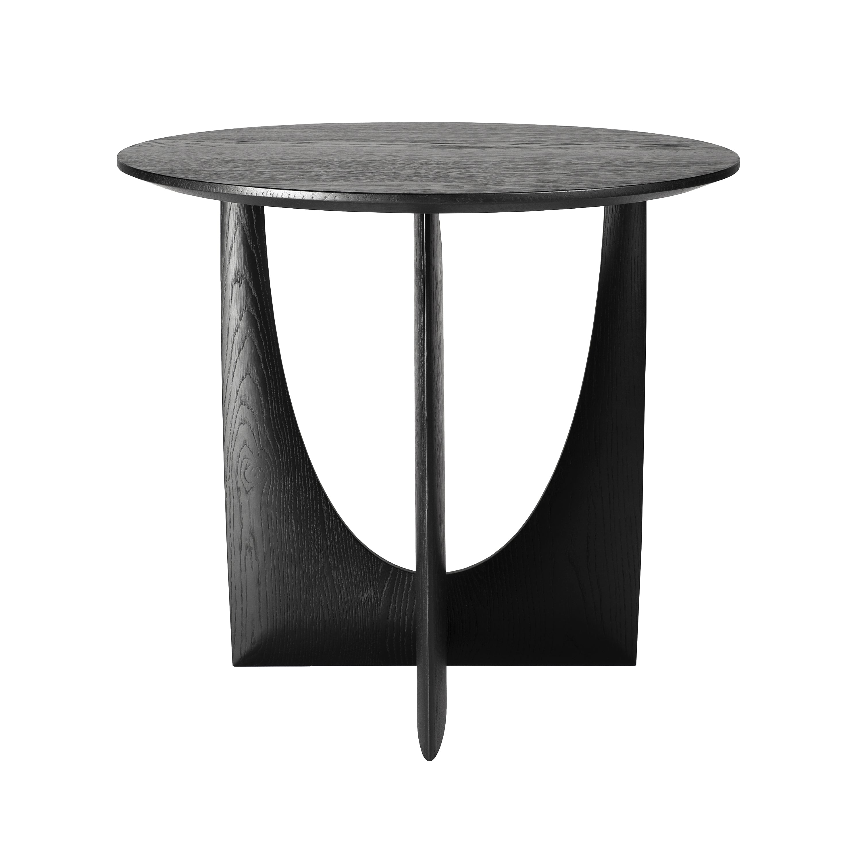 Ethnicraft Teak Geometric Side Table - Thumbnail 2