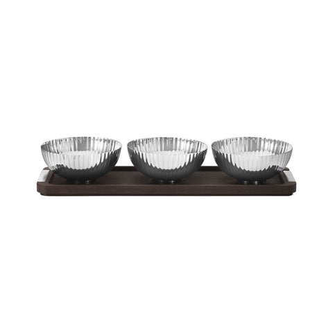 Bernadotte Snack Serving Bowls and Tray Set