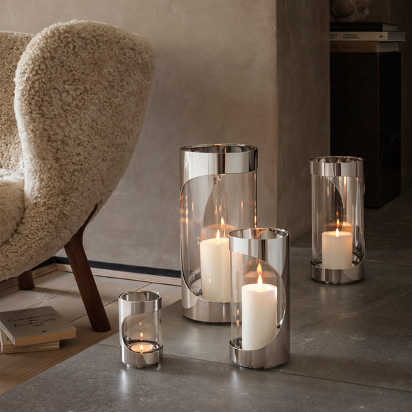 Chrome tea light holders discount