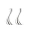 Cobra Candleholder (Set of 2)  option Candleholder Only