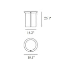 Brise Outdoor Coffee Table