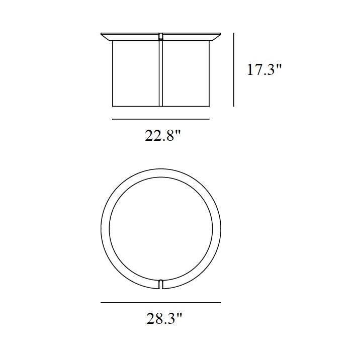 Brise Outdoor Coffee Table