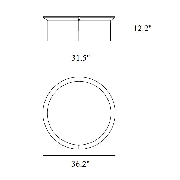 Brise Outdoor Coffee Table