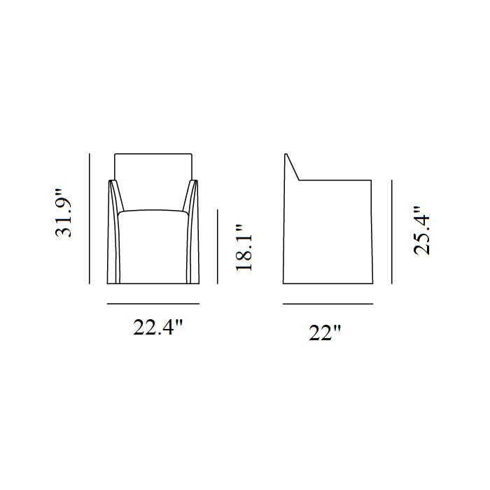 Ghost 25 Dining Armchair