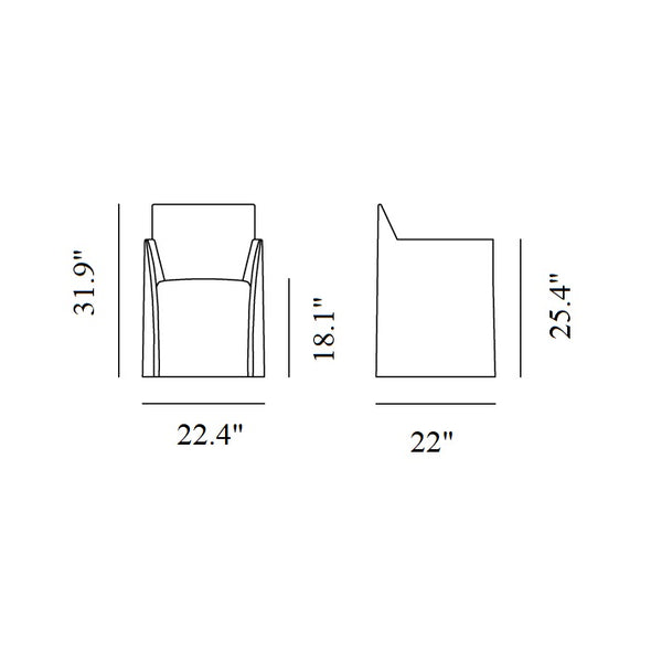 Ghost 25 Dining Armchair