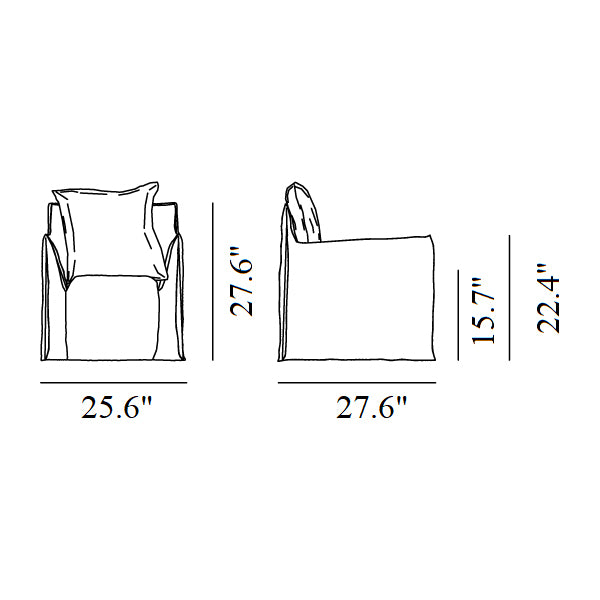 Ghost Out 05 Outdoor Dining Armchair