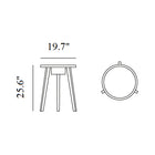 Gray 45 Side Table