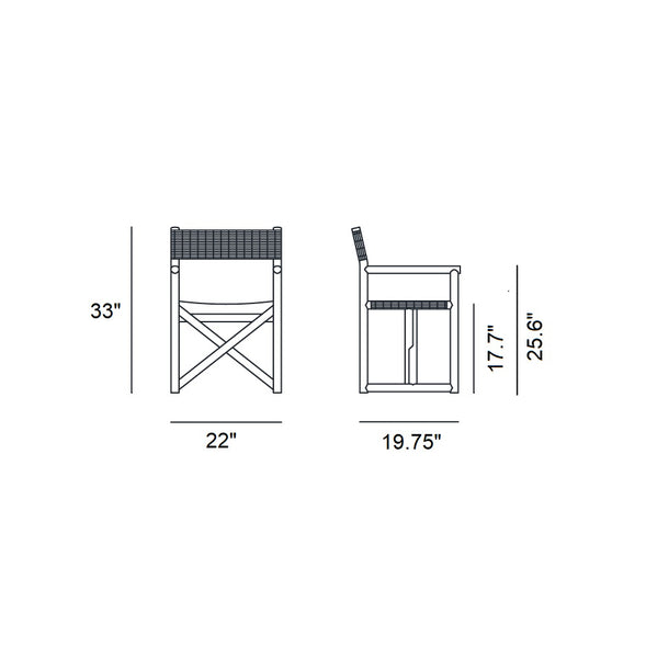 Hashi Outdoor Armchair