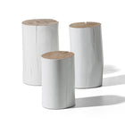 Log Side Table
