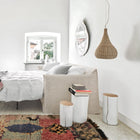 Log Side Table