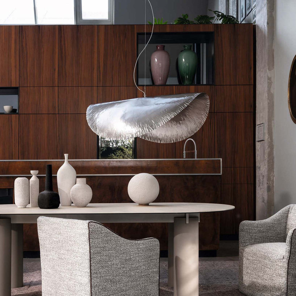 Silver Pendant Light