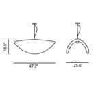 Silver Pendant Light