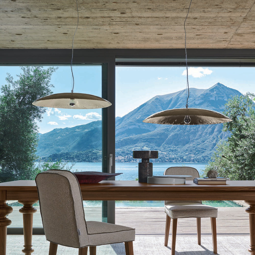 Silver Pendant Light