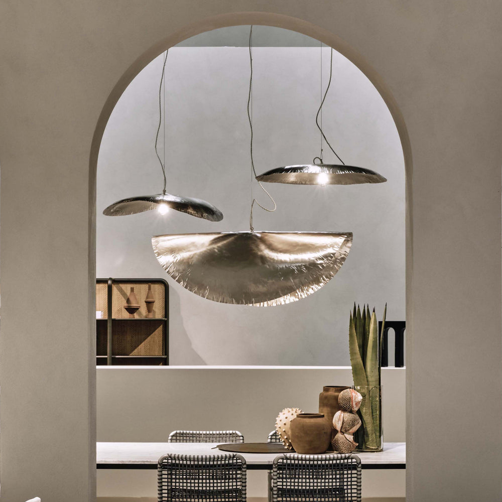 Silver Pendant Light
