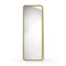 Gioiello Free Standing Mirror  option Polished Brass