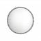 Gioiello Round Mirror  option Chrome Brass