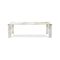 Ottanta Rectangle Dining Table  option Calacatta Gold Marble