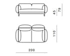 Tarantino 2-Seater Sofa