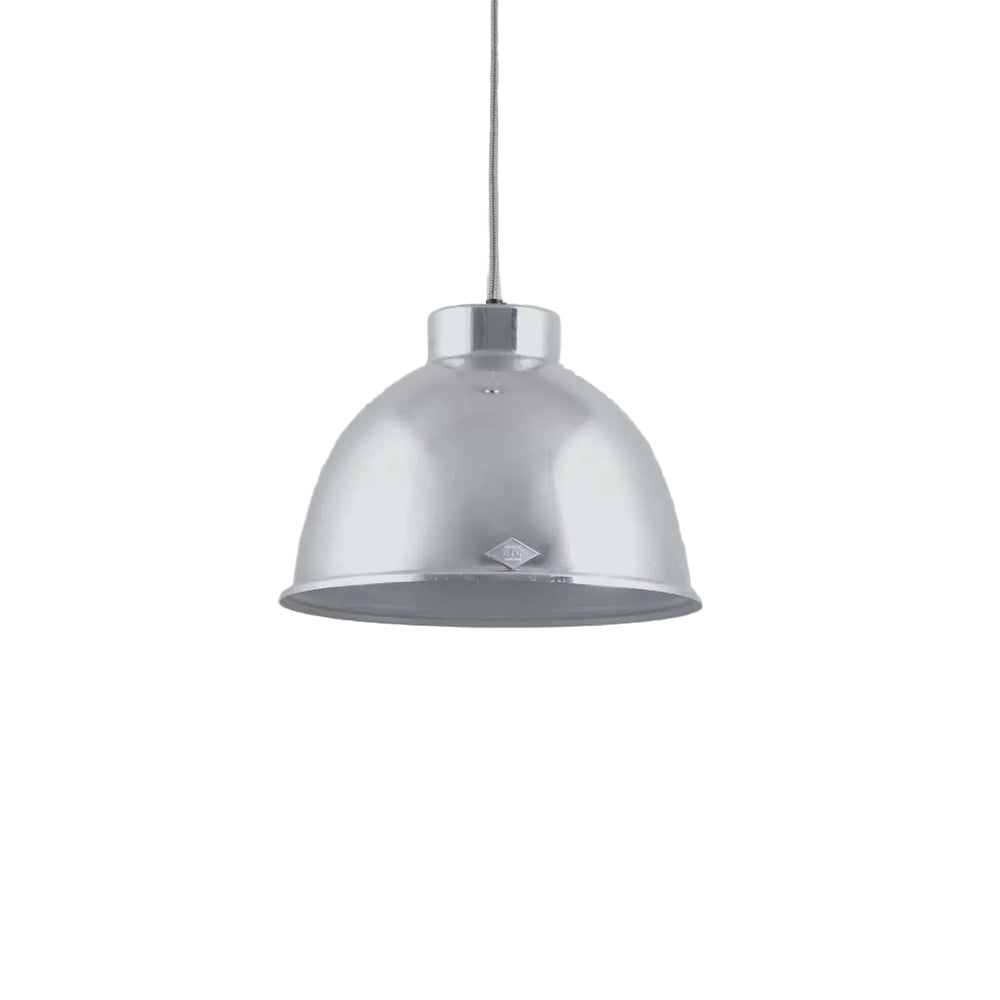Giant Pendant Light with Wired Glass