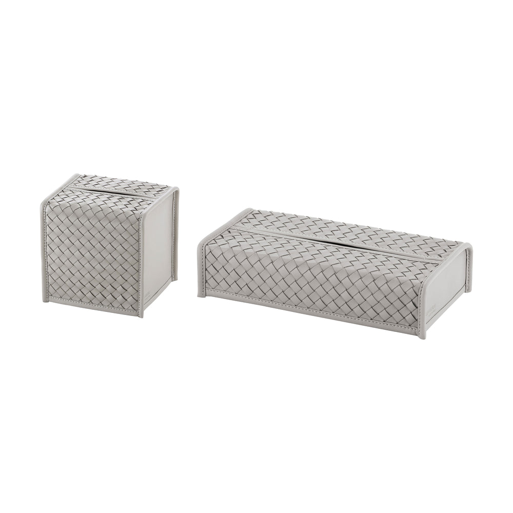 Riviere Elba Handwoven Tissue Holder