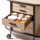 Arcade Oval Coffee and Bar Cart