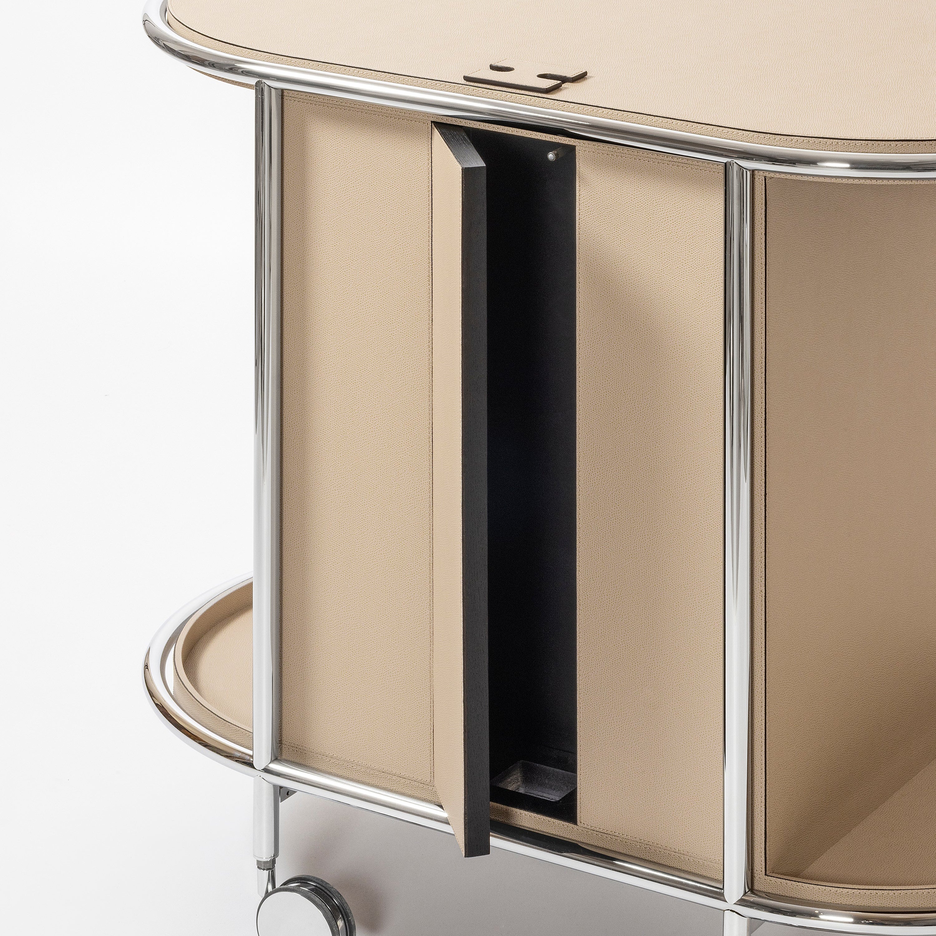 Giobagnara Arcade Oval Coffee and Bar Cart - 2Modern