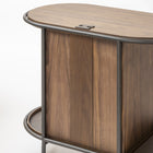 Arcade Oval Coffee and Bar Cart