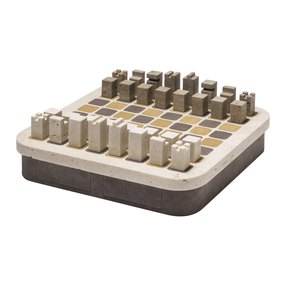Delos Marble Chess Game Set
