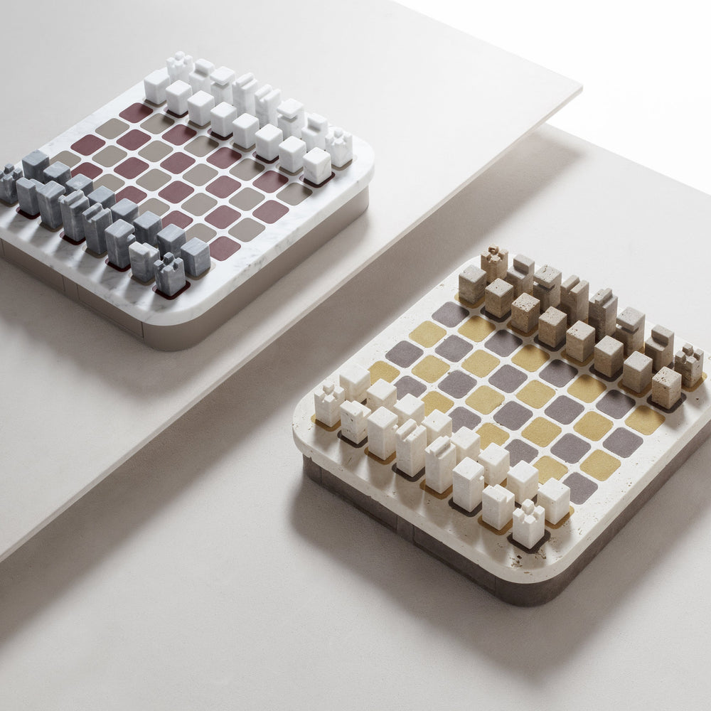 Delos Marble Chess Game Set