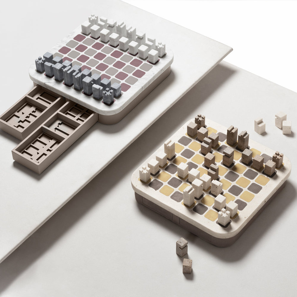 Delos Marble Chess Game Set