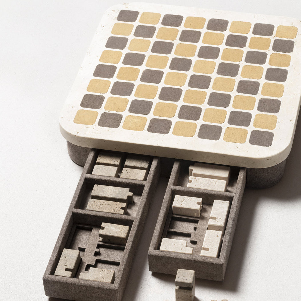 Delos Marble Chess Game Set