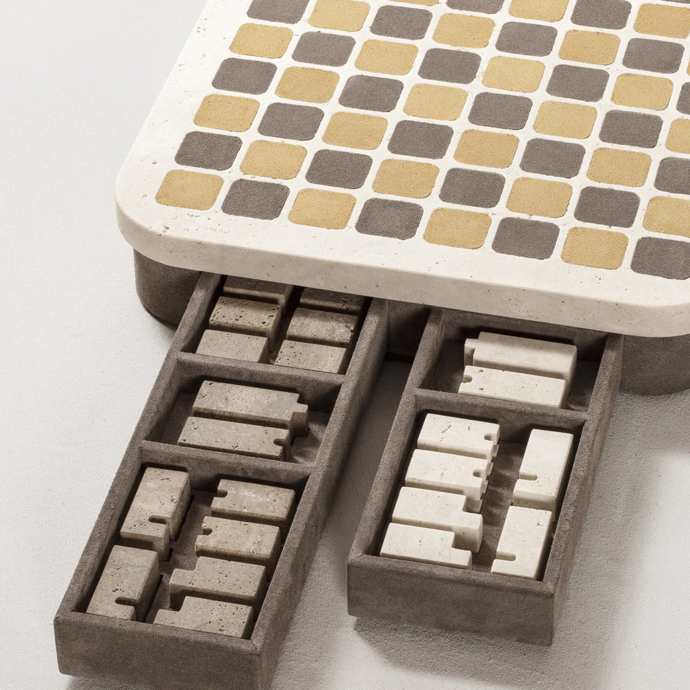Delos Marble Chess Game Set