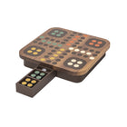 Delos Wood Ludo Game Set