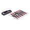 Ettore Backgammon Board  option AR Arabescato White