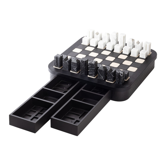 Giobagnara x Elie Saab Monogram Big Chess Game Set
