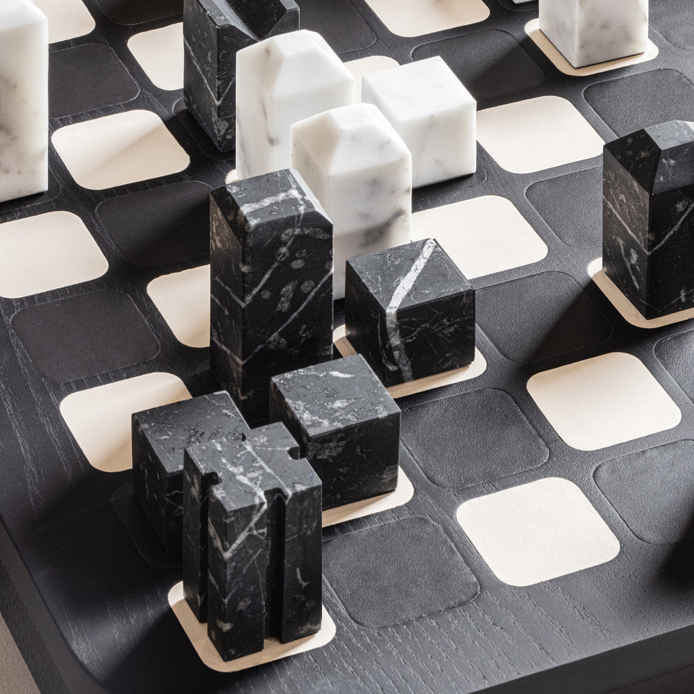 Giobagnara x Elie Saab Monogram Big Chess Game Set