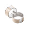 Giobagnara x Elie Saab Monogram Napkin Ring (Set of 2)  option E55 Torrone