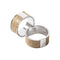 Giobagnara x Elie Saab Monogram Napkin Ring (Set of 2)  option E64 Mouton