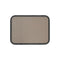 Pigment France Rochelle Rectangular Placemat  option G21 Mud/ST67 Lava