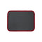 Pigment France Rochelle Rectangular Placemat  option G77 Slate/ST48 Scarlet
