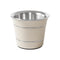 Giobagnara x Poltrona Frau Champagne Bucket  option SC 31 Quarzo Fume