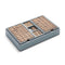 Giobagnara x Poltrona Frau Mahjong Game Set  option SC 254 Steel Blue
