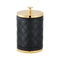 Riviere Alghero Diamonds Trinket Box  option RV20 Black/Gold