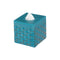 Riviere Barcellona Outdoor Square Tissue Holder  option RO22 Turquoise