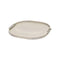 Giobagnara x Riviere Dama Rounded Tray  option Ashwood/Brushed Nickel