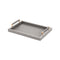 Giobagnara x Riviere Diana Handwoven Tray  option RV18 Grey/Gold
