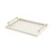 Giobagnara x Riviere Diana Lacquer Tray  option RV06 Ivory/Gold