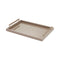 Giobagnara x Riviere Diana Lacquer Tray  option RV105 Taupe/Gold